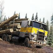 木材货运卡车